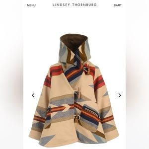 Lindsay Thornburg Pendleton classic cloak